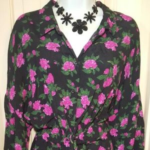 Black & Pink Dress-Free Necklace